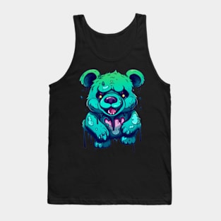 Grunge Teddy Bear Tank Top